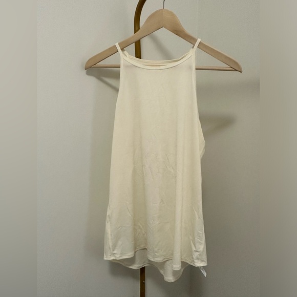 Halter Hip-Length High Neck Tank - Picture 4 of 5